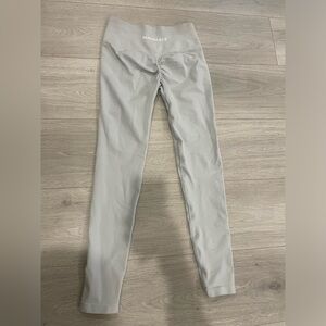 Alphalete light grey amplify legging